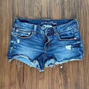 AEO Super Stretch Short Jean Shorts